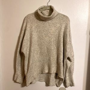 French Connection Oversized Turtleneck Sweater
